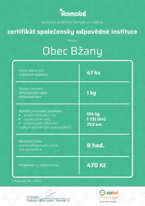 certifikát