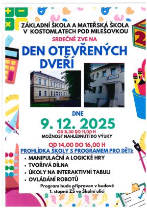 prohlídka školy a herní aktivity